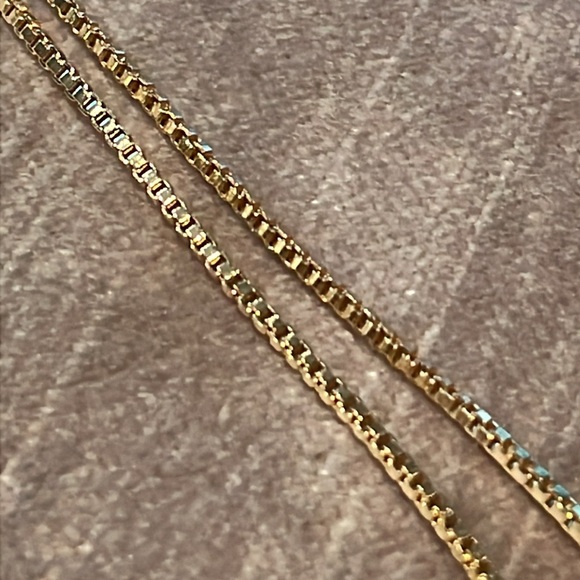 Bubble Initial All Letters Available Necklace Cz Diamond 18 KT Gold Plated 
NEW - Picture 3 of 11